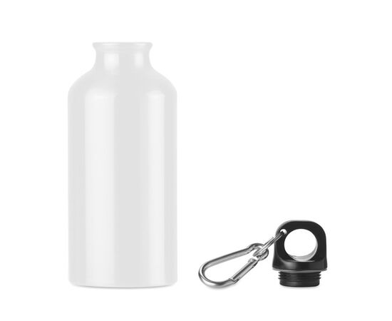 Bouteille aluminium  400 ml Blanc -  MO9805-06