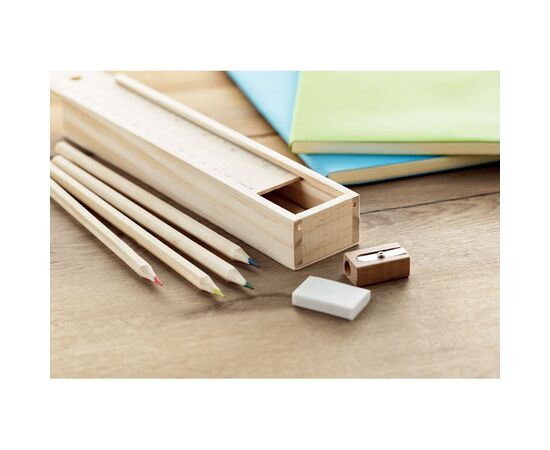 Set de 12 crayons en bois Bois -  MO9836-40
