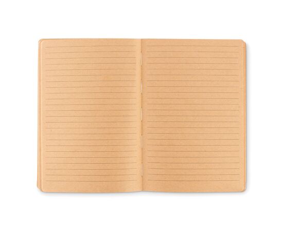 A5 cork notebook 96 lined Beige -  MO9860-13