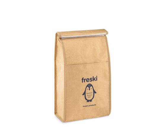Sac à lunch en papier 3L. Beige -  MO9882-13