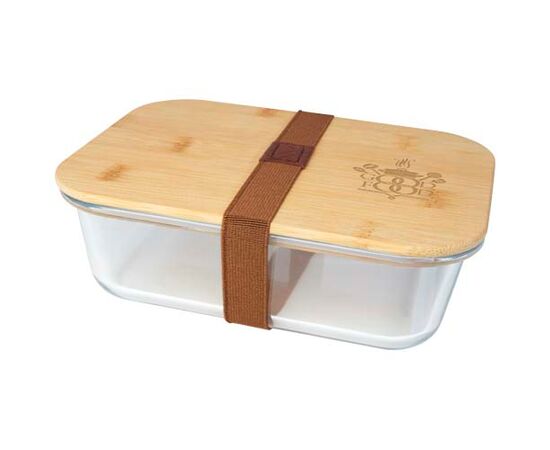 Boîte repas Roby en verre avec couvercle en bambou Naturel, Translucide - Seasons 11327606