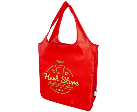 Ash RPET large foldable tote bag 14L Red - Unbranded 12061421