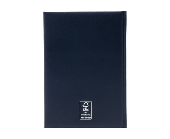 Eurodirect Balacron diary A5 4-languages Blue -  571330