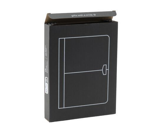 TucsonChief A5 Dokumentenmappe Schwarz - Real Leather 765098
