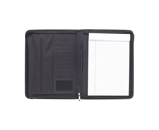 TucsonEmperor A4 documentenmap Zwart - Real Leather 766598