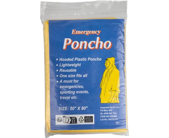 Universalponcho Pablo Hellblau -  9504.018