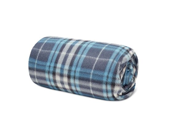 Couverture de voyage en RPET Bleu -  MO9936-04