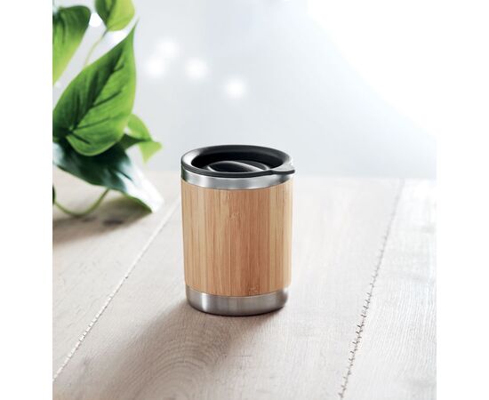 Bamboe drinkbeker 250ML Hout -  MO9937-40