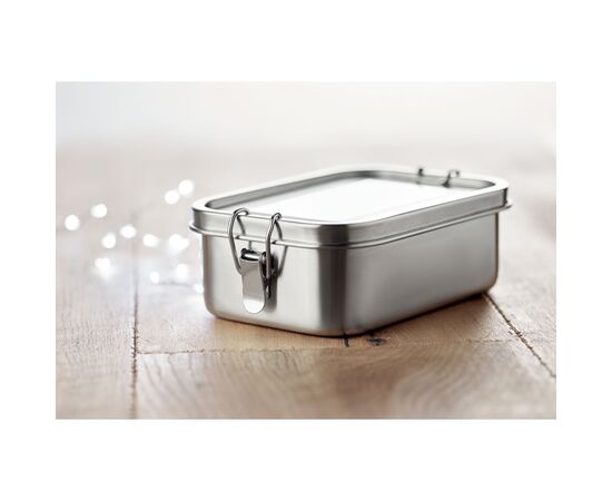 RVS lunchbox 750ML Mat zilver -  MO9938-16