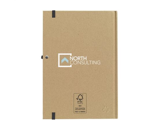 Pocket ECO A5 notitieboek Naturel -  075641