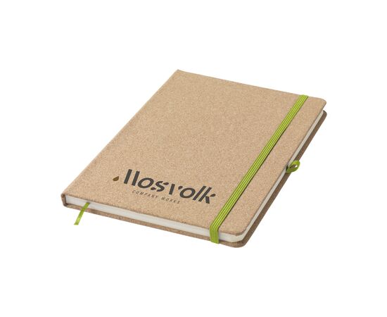 CorkNote A5 Notizbuch Grün -  075771