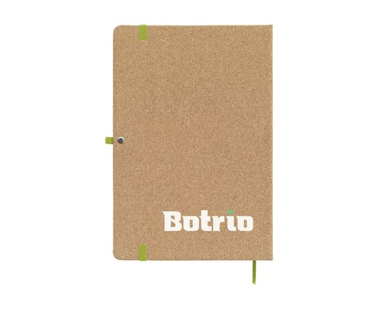 CorkNote A5 Notizbuch Grün -  075771