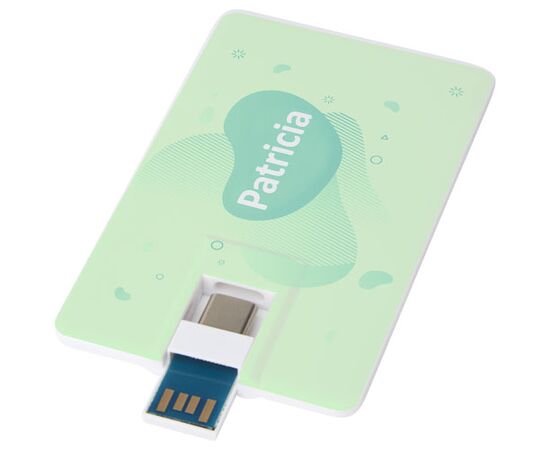 Duo slim 64 GB USB-Stick mit Typ-C und USB-A 3.0 Weiß - Unbranded 12375001