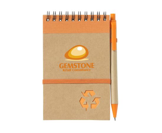 RecycleNote-M notitieboek Oranje -  364150