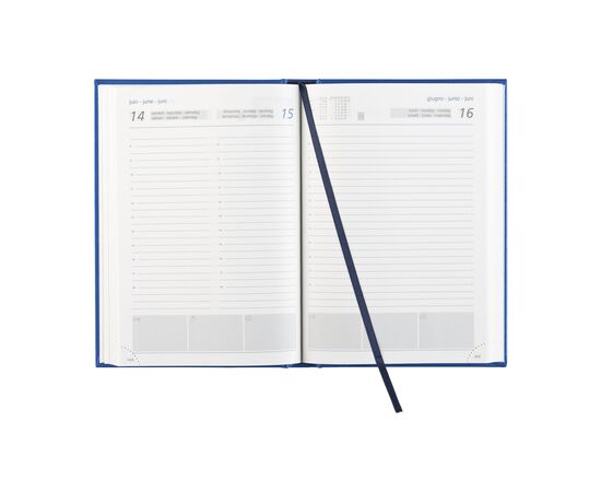 Eurotop Balacron agenda 6-talig Kobaltblauw -  471330