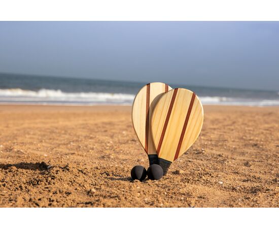 Set de raquettes frescobol en bois Brun - XD Collection P453.509