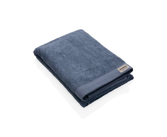 Serviette bain 70x140cm Ukiyo Sakura AWARE™ Made in Europe Bleu - Ukiyo P453.825