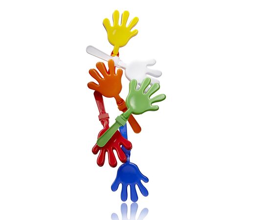 Klapperhand aus Kunststoff Boris Kobaltblau -  9539.023