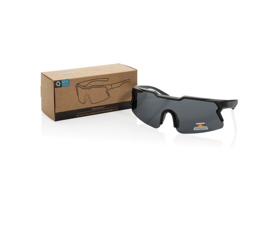 SproShield RCS Sportbrille mit polarisierten Gläsern Schwarz - XD Collection P453.8601
