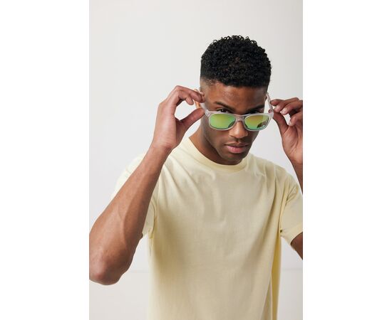 Gleam RCS recycled PC mirror lens sunglasses White - XD Collection P453.8703