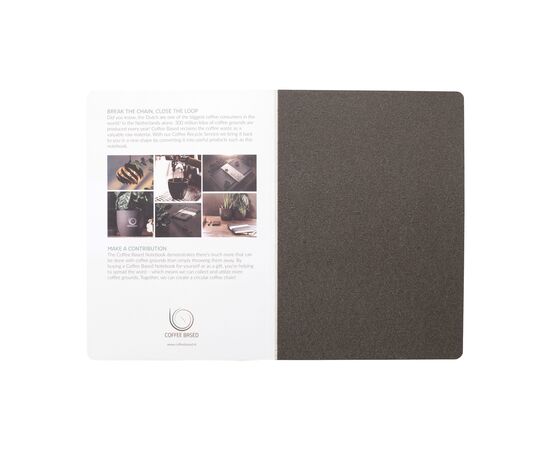 Coffee Notebook A5 notitieboek Bruin -  W00140