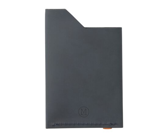 Recycled Leather Cardholder kaarthouder Donkerblauw - Made Out Of W13632