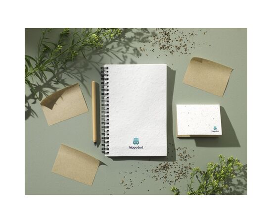 Seed Paper Sticky Notes memoboekje Gebroken wit -  149611