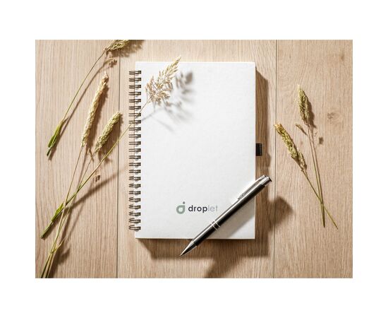 Milk-Carton Wire-O Notebook A5 notitieboek Beige -  151242
