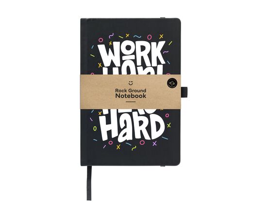 Rock Ground Notebook A5 notitieboek Zwart -  207198