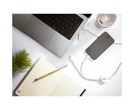 Monti Recycled Leather Notebook A5 notitieboek Zwart -  207498