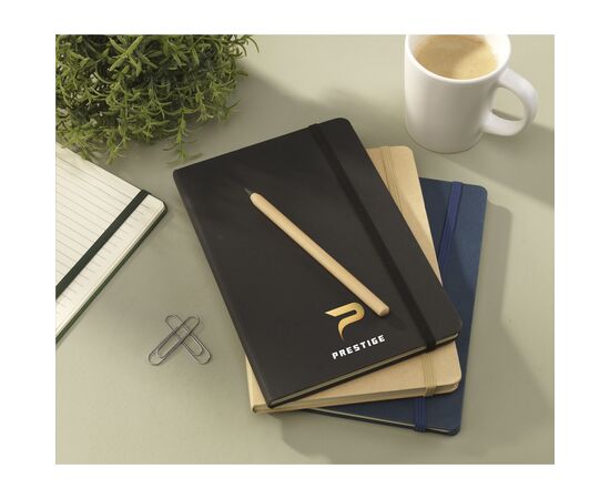 CraftCover Notebook A5 notiteboek Zwart -  314198