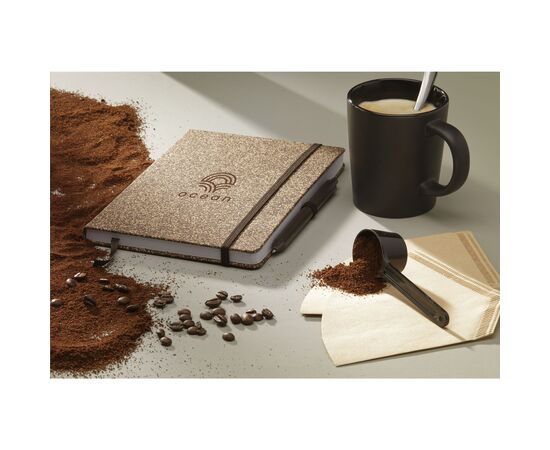 CoffeeGround Cork Paper Notebook A5 Brown -  387740
