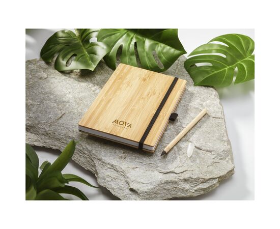 BambooPlus Notebook A5 - Inkless Pen Bambus -  389144