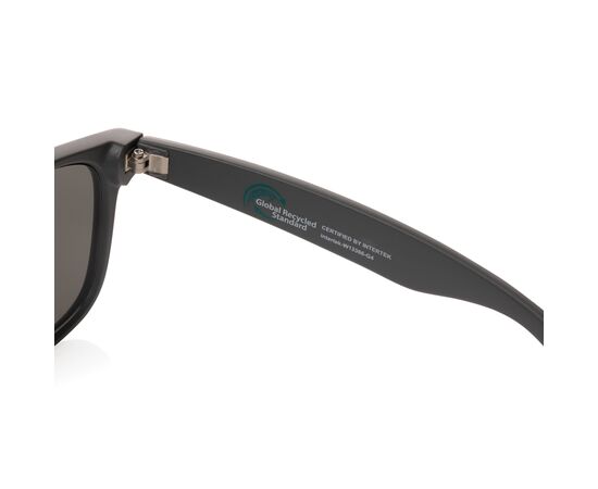 Lunettes de soleil en PC plastique recyclé GRS Gris - XD Collection P453.962