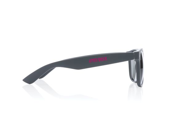 Lunettes de soleil en PC plastique recyclé GRS Gris - XD Collection P453.962