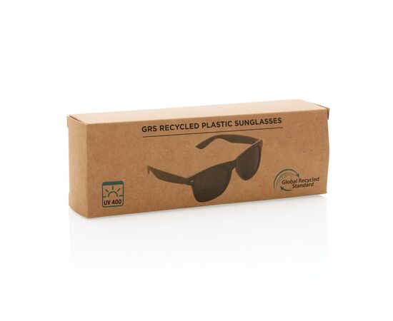 Lunettes de soleil en PC plastique recyclé GRS Gris - XD Collection P453.962