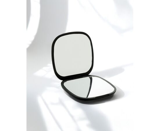 Reflecta RCS recycled plastic make-up mirror Black - XD Collection P457.0401