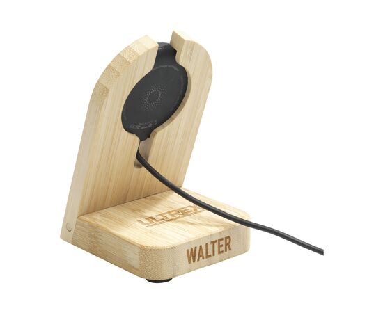 Walter Bamboo Snap Dock draadloze snellader Bamboe - Walter W30644
