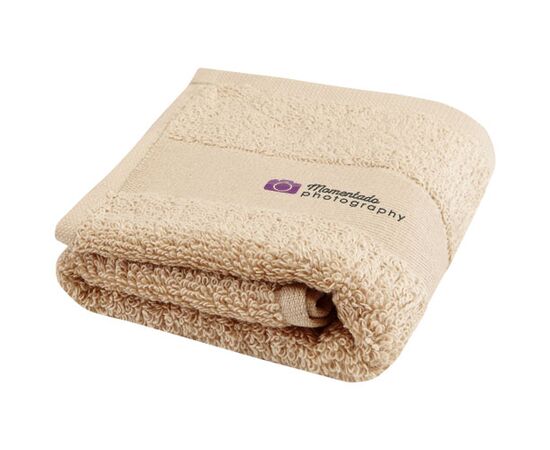 Sophia handdoek 30 x 50 cm van 450 g/m² katoen Beige - Unbranded 11700002