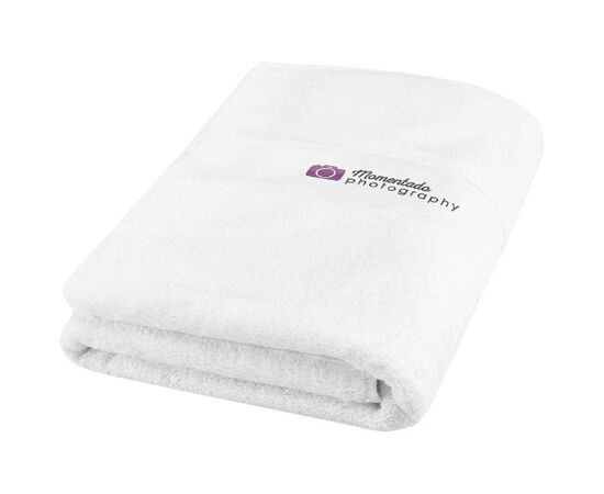Amelia handdoek 70 x 140 cm van 450 g/m² katoen Wit - Unbranded 11700201
