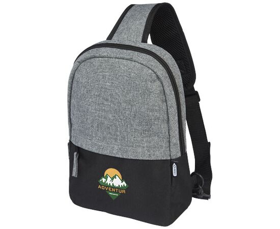 Sac à bandoulière Reclaim GRS recyclé bicolore de 3,5 L Noir, Gris - Unbranded 12065390 Sac à bandoulière Reclaim GRS recyclé bicolore de 3,5 L Noir, Gris - Unbranded 12065390
