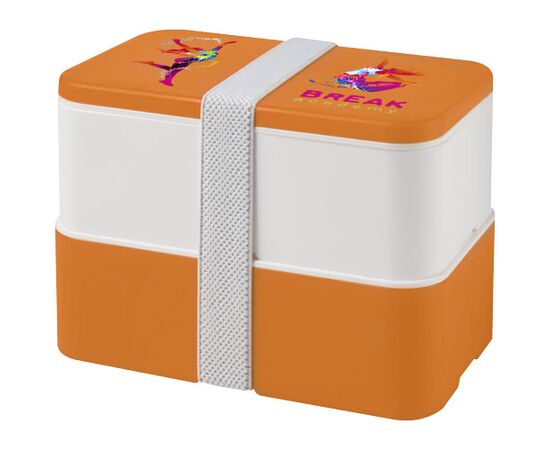 MIYO double layer lunch box Orange, White, White - Unbranded 21047006