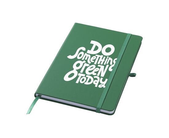Recycled GRS PU Paper Notebook A5 Green -  319370