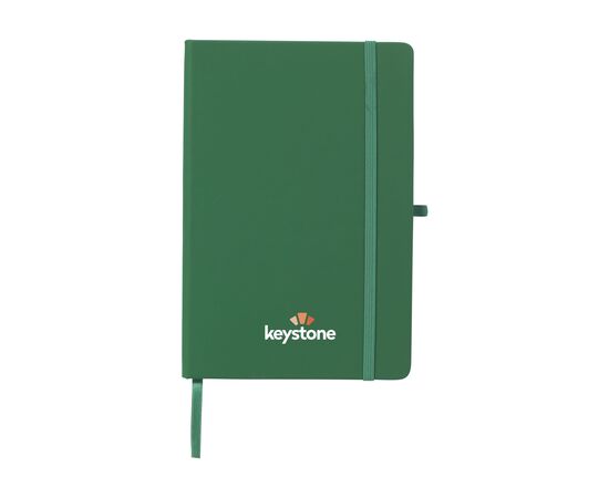 Recycled GRS PU Paper Notebook A5 Green -  319370
