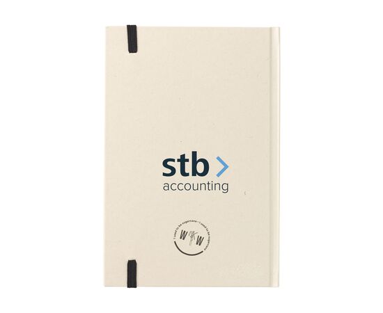 Sugarcane Bagasse Paper Notebook A5 Black -  345498