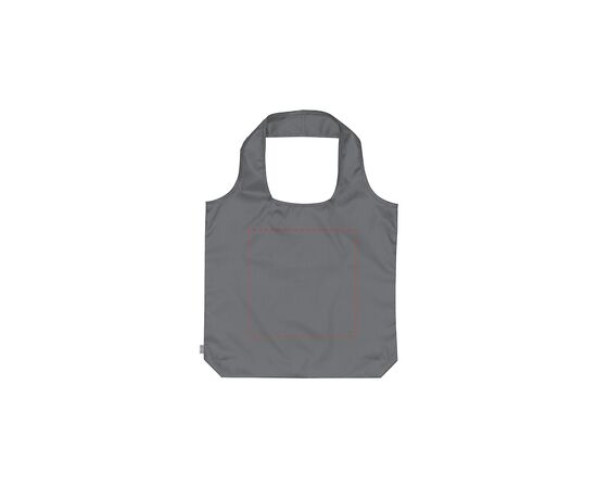 GRS RPET Shopper foldable shopping bag White -  078910