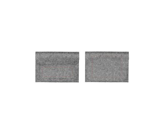 Papillon GRS RPET laptop case Grey -  080091