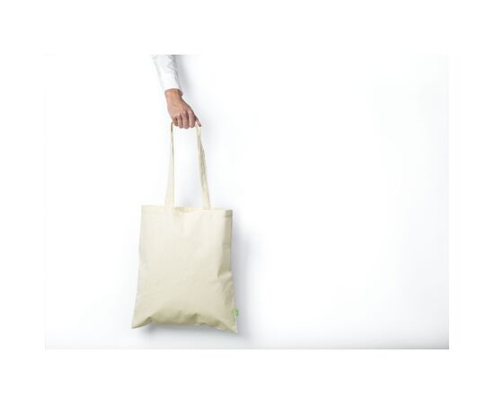 Organic Cotton Shopper (140 g/m²) tas Ecru -  085242