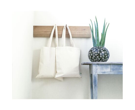 Organic Cotton Shopper (140 g/m²) tas Ecru -  085242