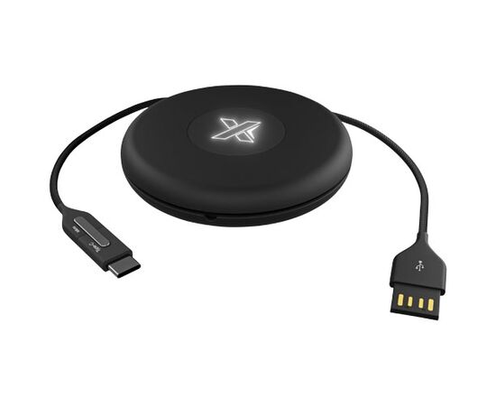 SCX.design C18 3-in-1 travel light-up cable Noir - SCX.design 2PX00490